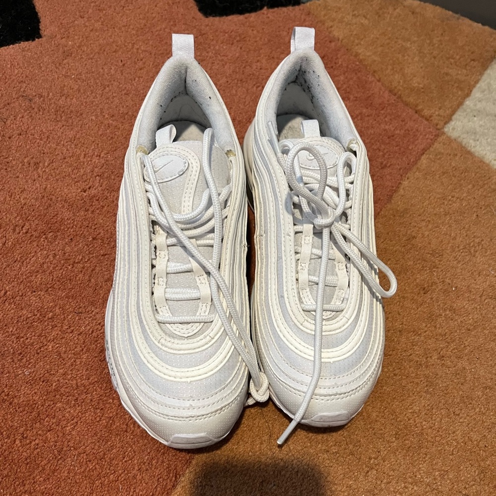 Air max 97 all white kids 5.5/ womens size 7